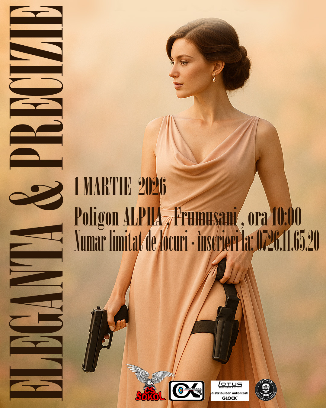 Eleganță & Precizie – eveniment de tir sportiv (Ladies Only)